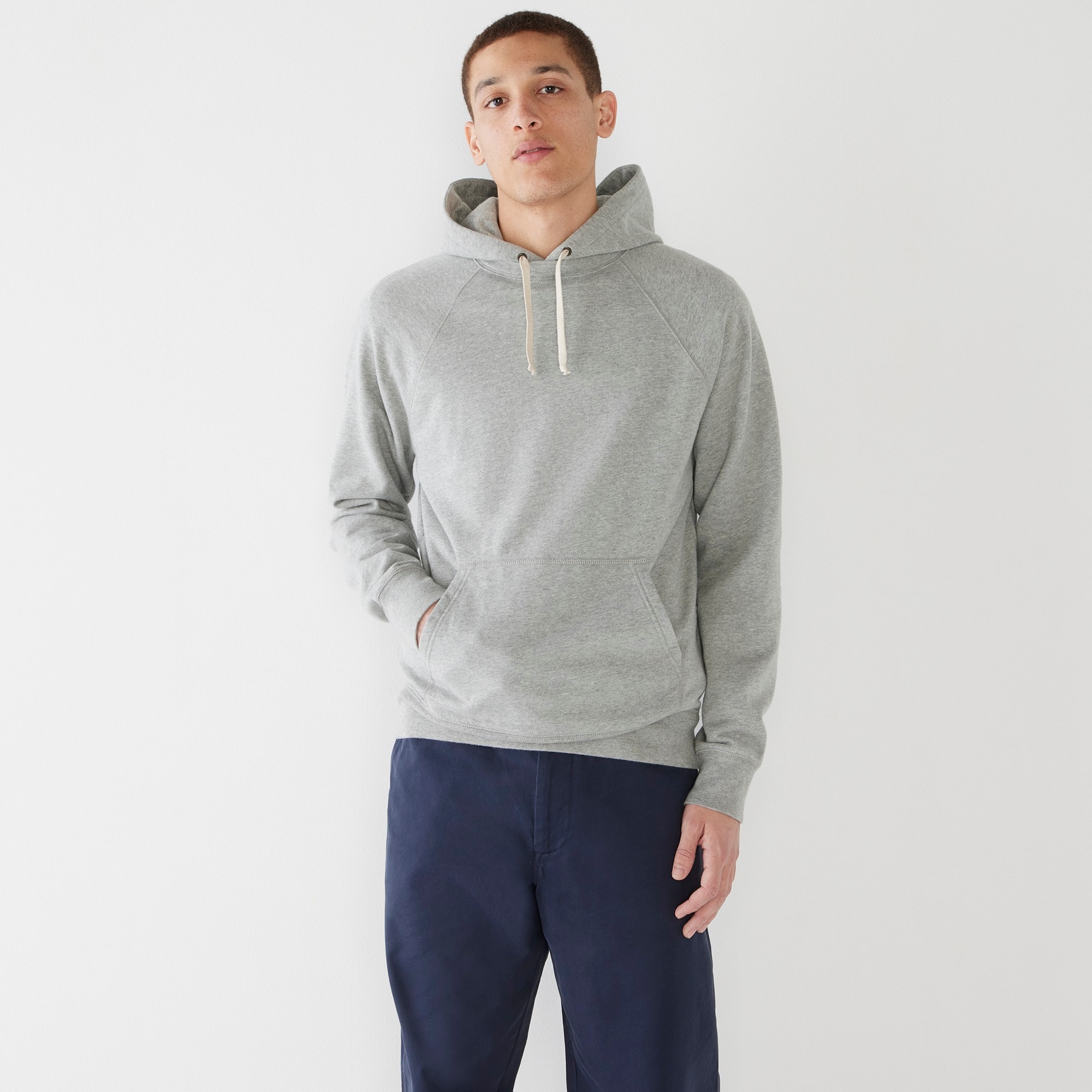 Jcrew Tall lightweight french terry hoodie