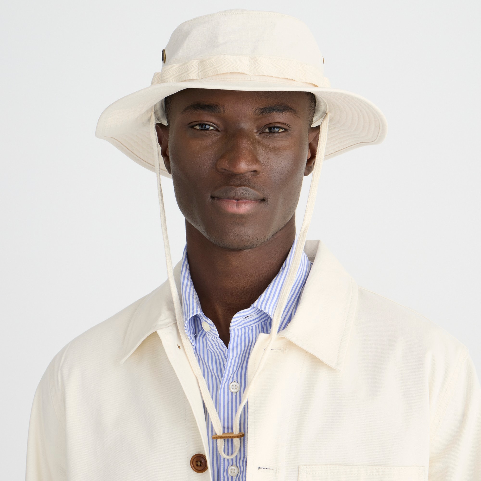 Jcrew Boonie hat in ripstop cotton