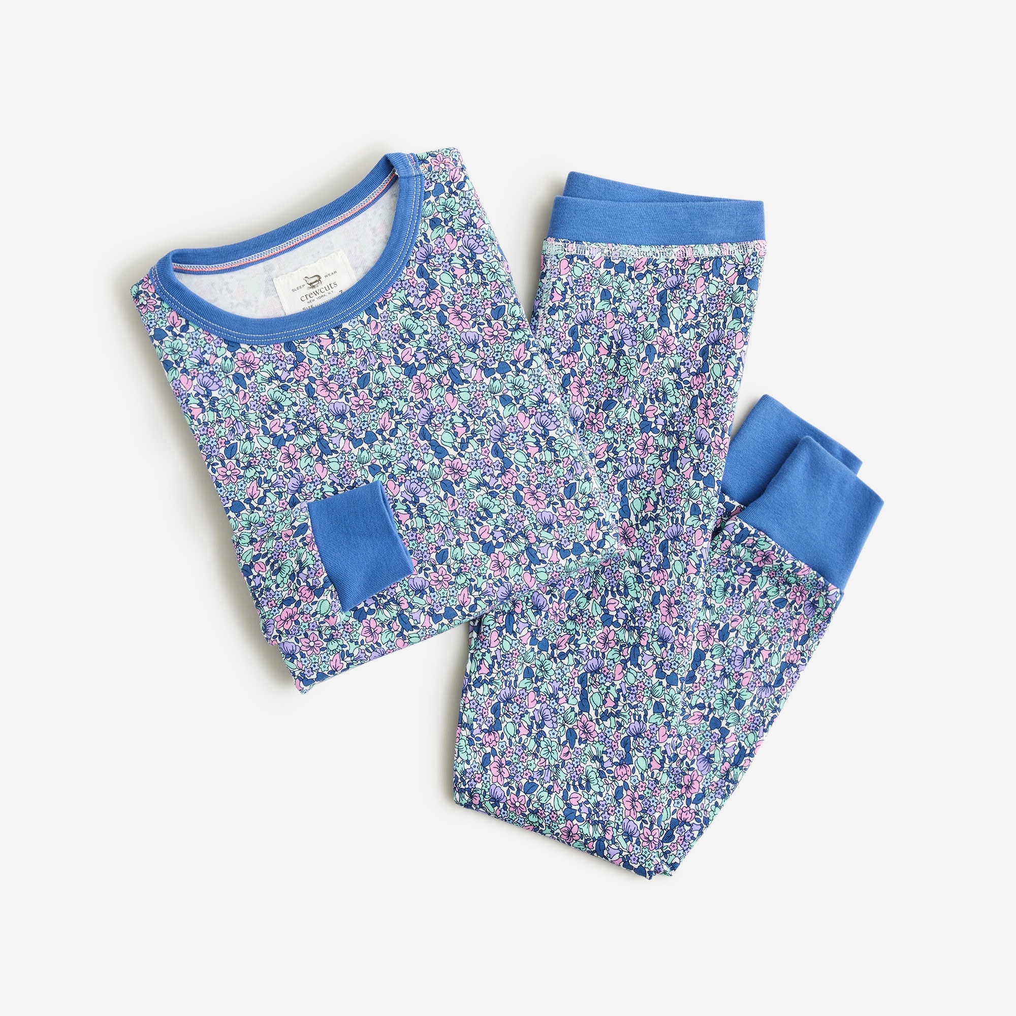 Jcrew Girls long-sleeve printed sleep set