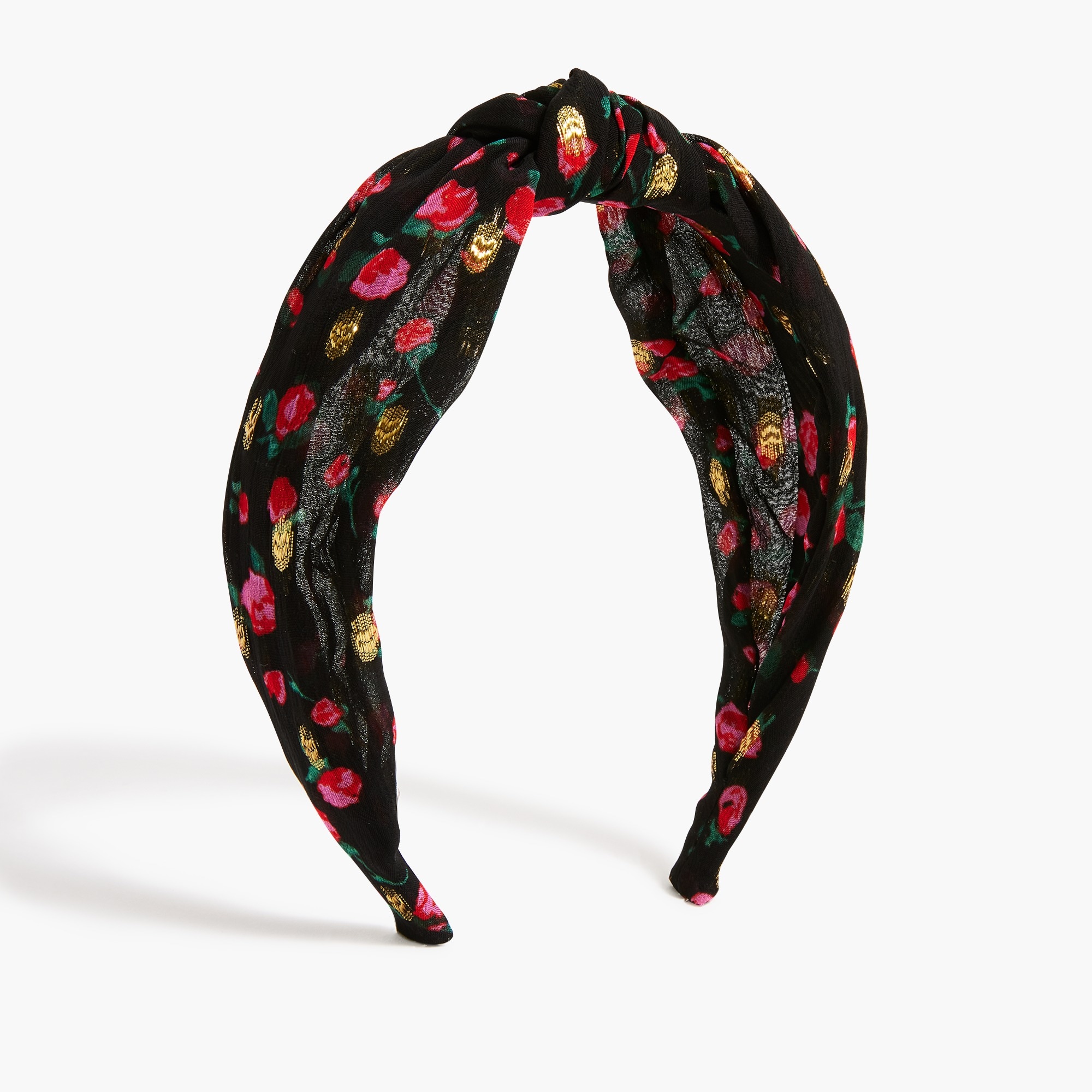 Jcrew Floral knotted headband