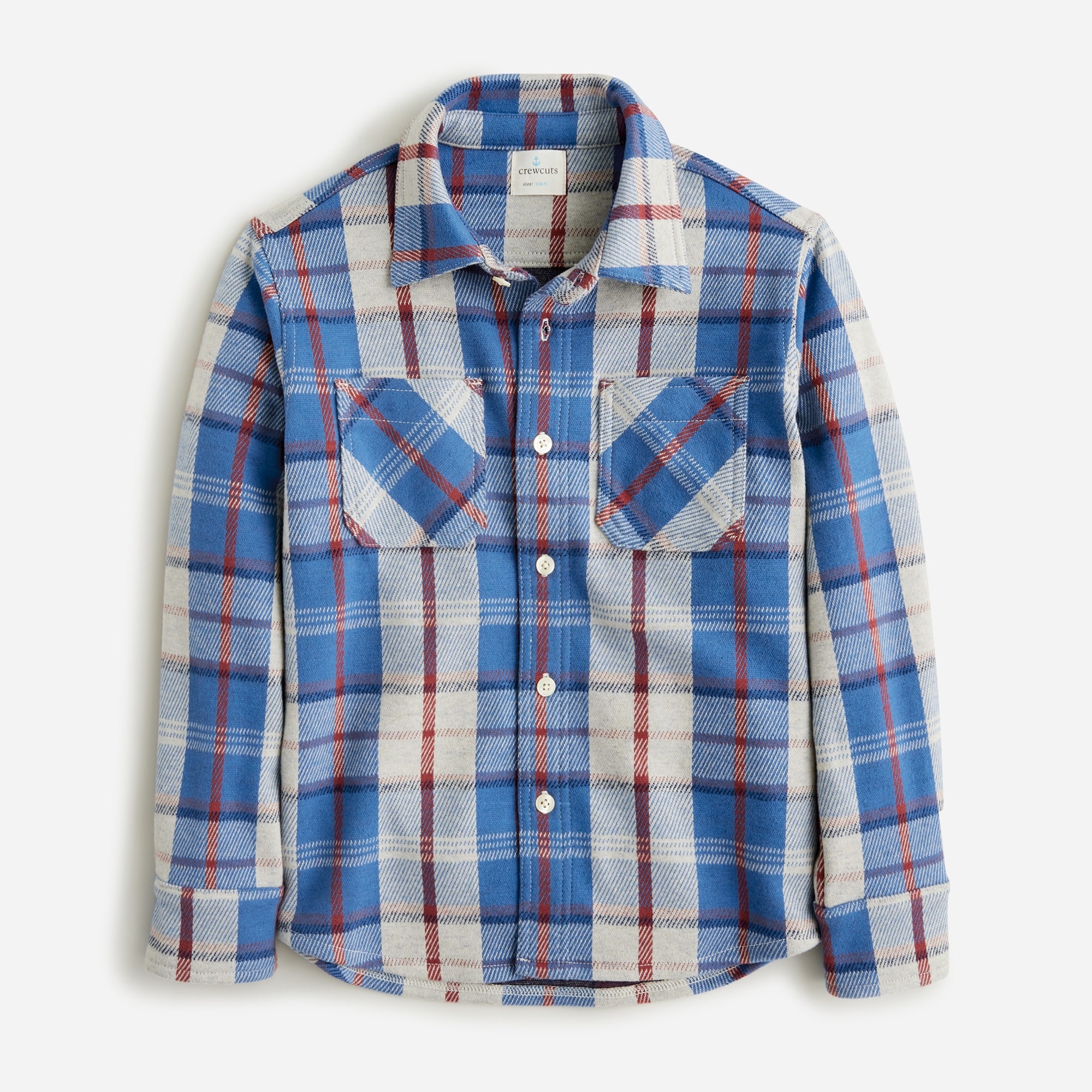 Jcrew Boys long-sleeve Seaboard soft-knit shirt