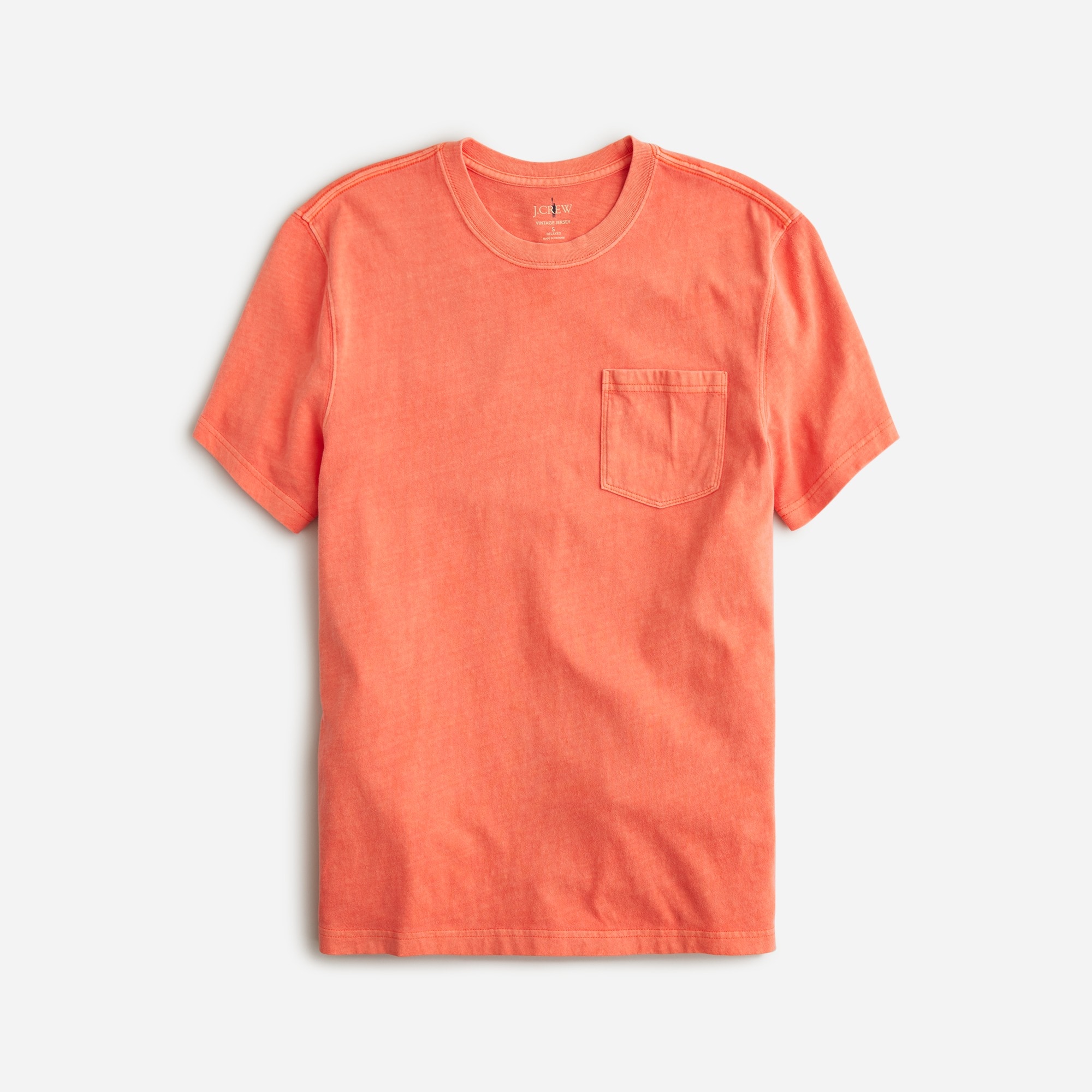Jcrew Vintage-wash cotton pocket T-shirt
