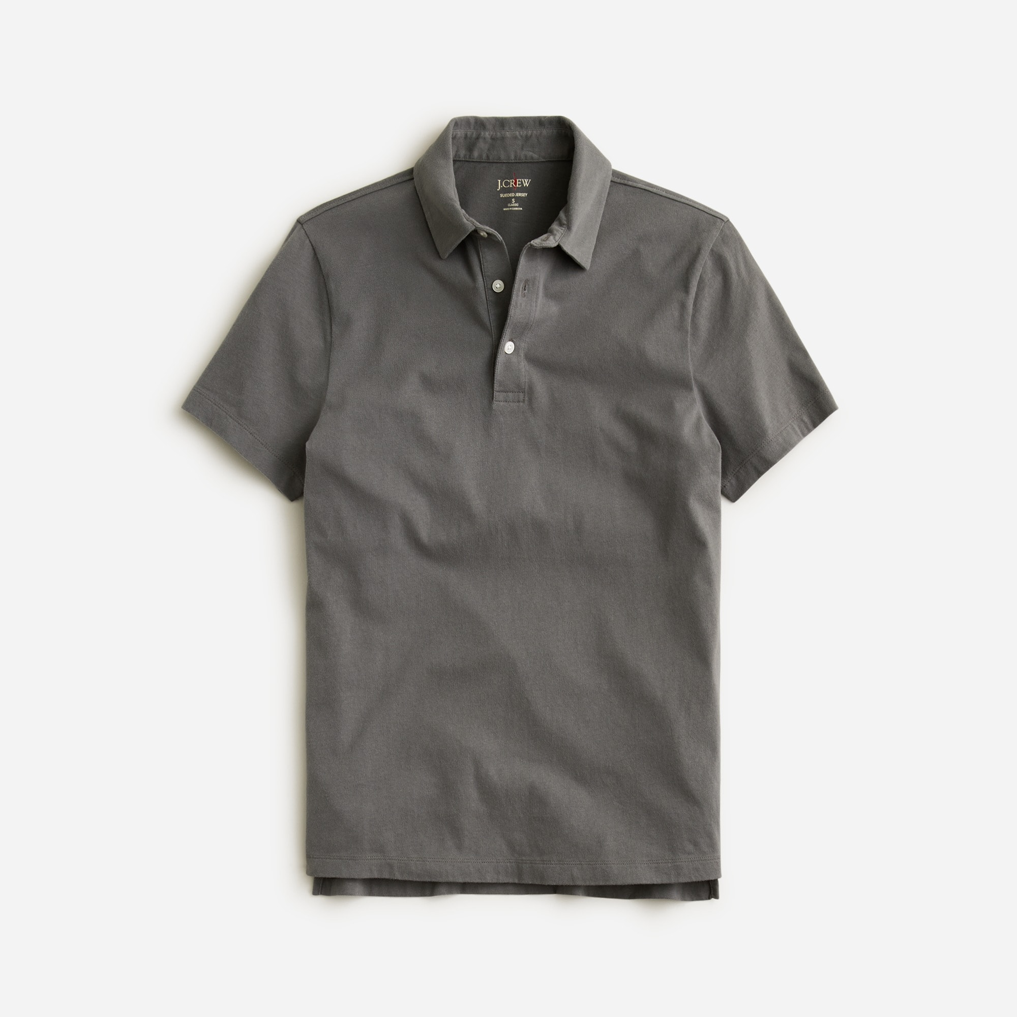 Jcrew Sueded cotton polo shirt
