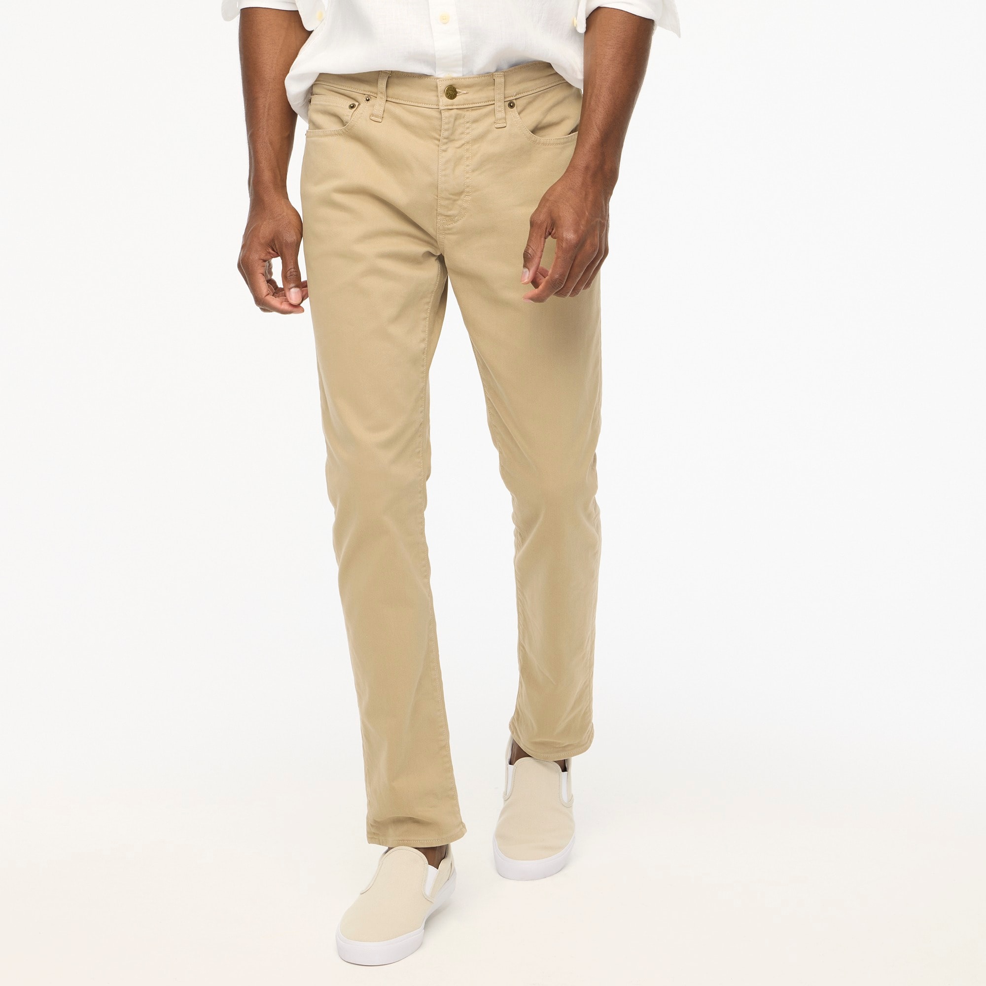 Jcrew Straight-fit garment-dyed five-pocket pant