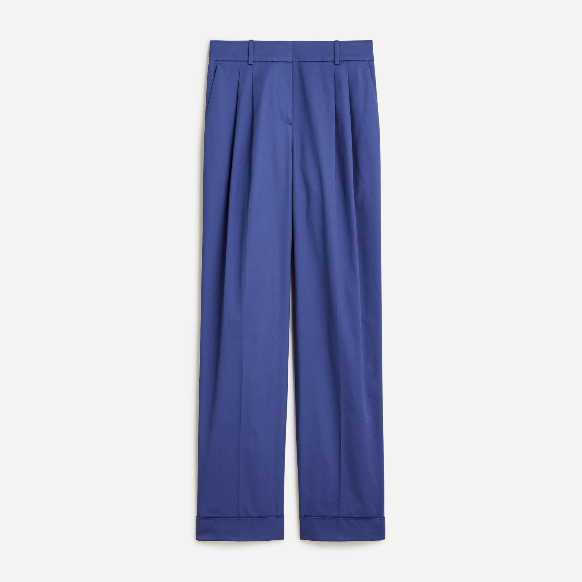 Jcrew Wide-leg essential pant in lightweight chino