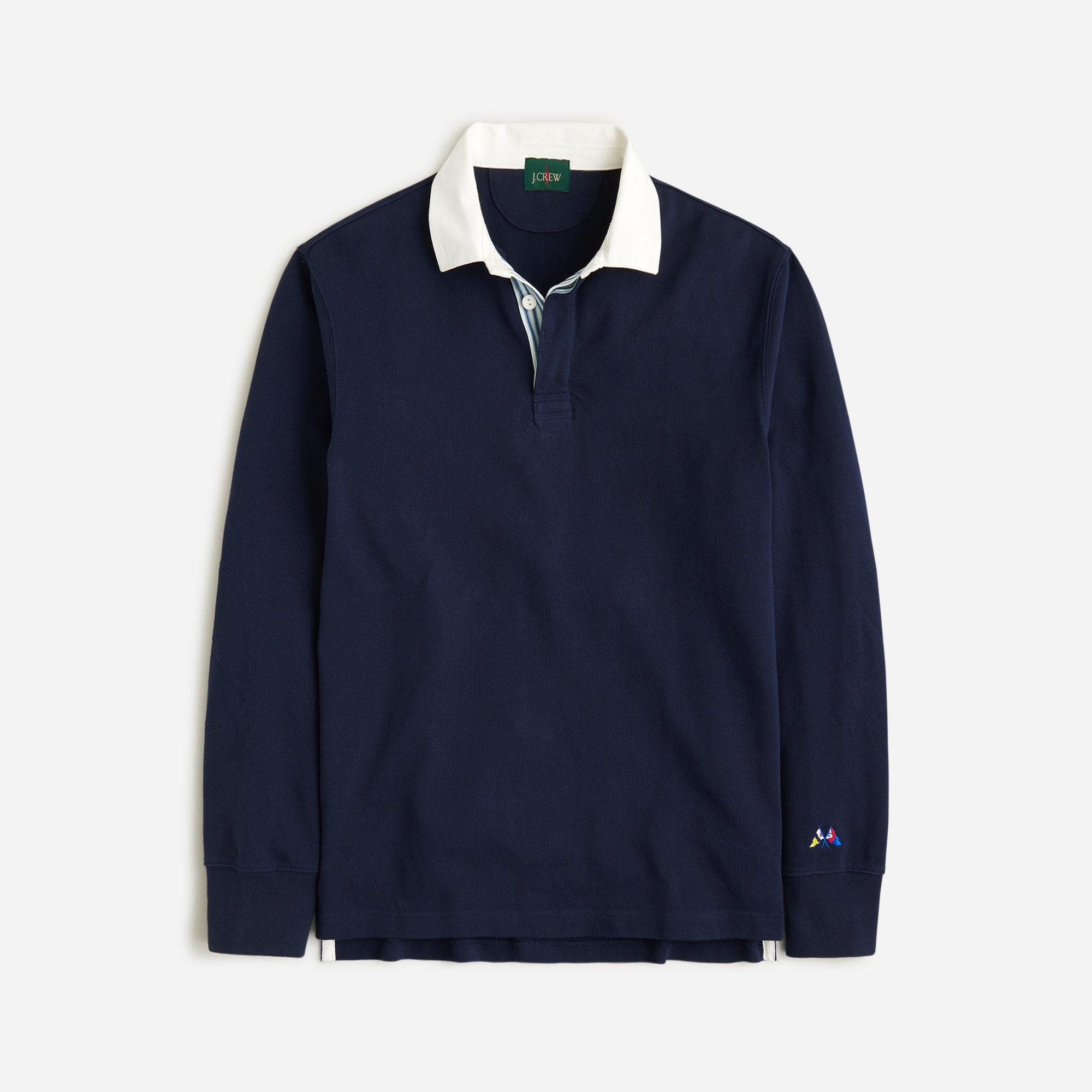 Jcrew Rugby shirt with striped placket