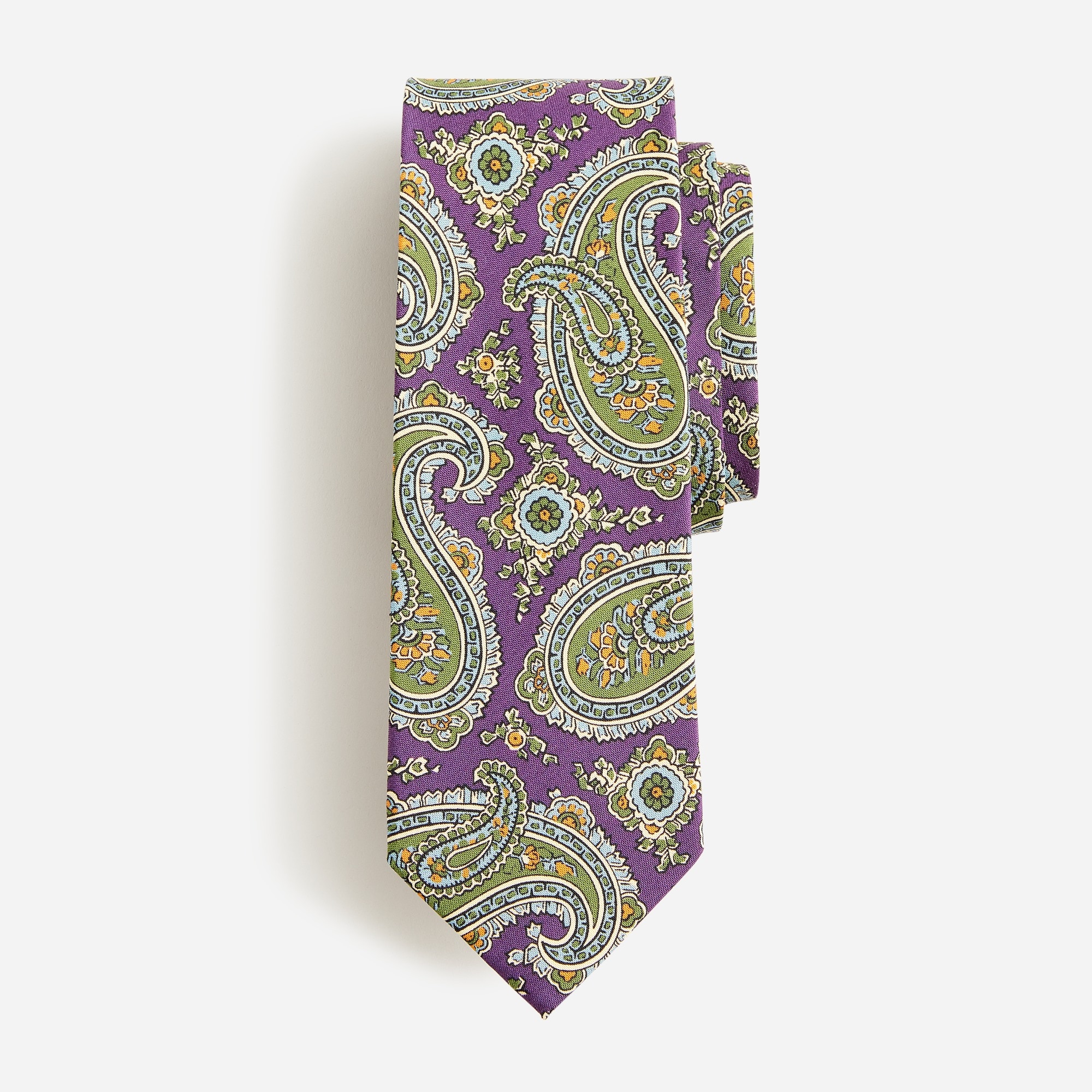 Jcrew Italian silk tie in paisley