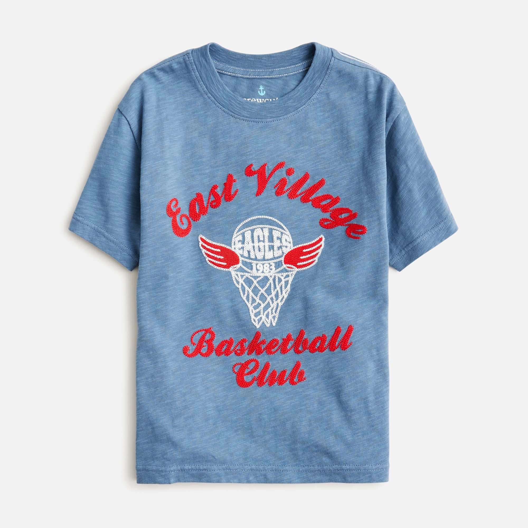 Jcrew Kids East Village basketball club graphic T-shirt
