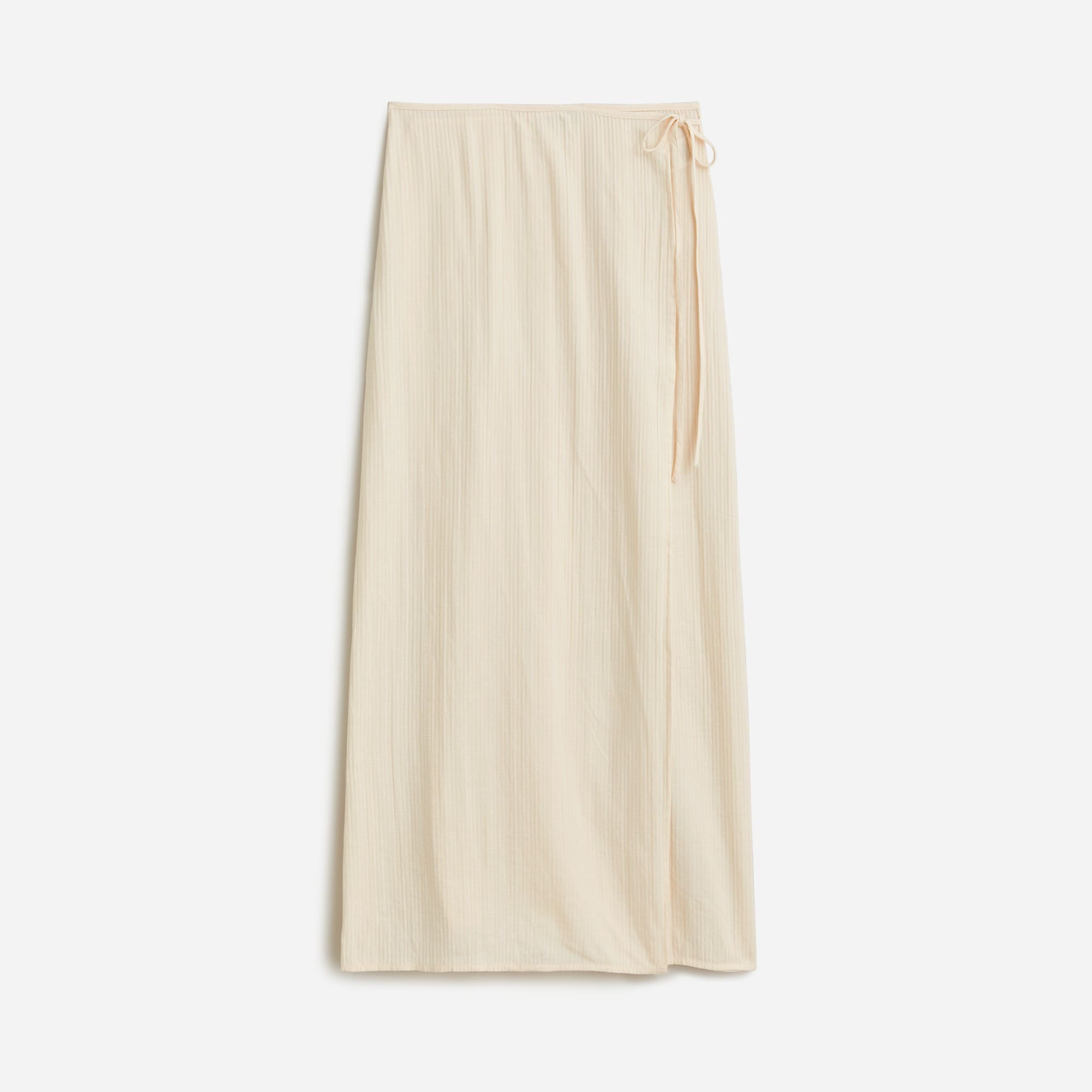 Jcrew Side-tie beach skirt in airy gauze