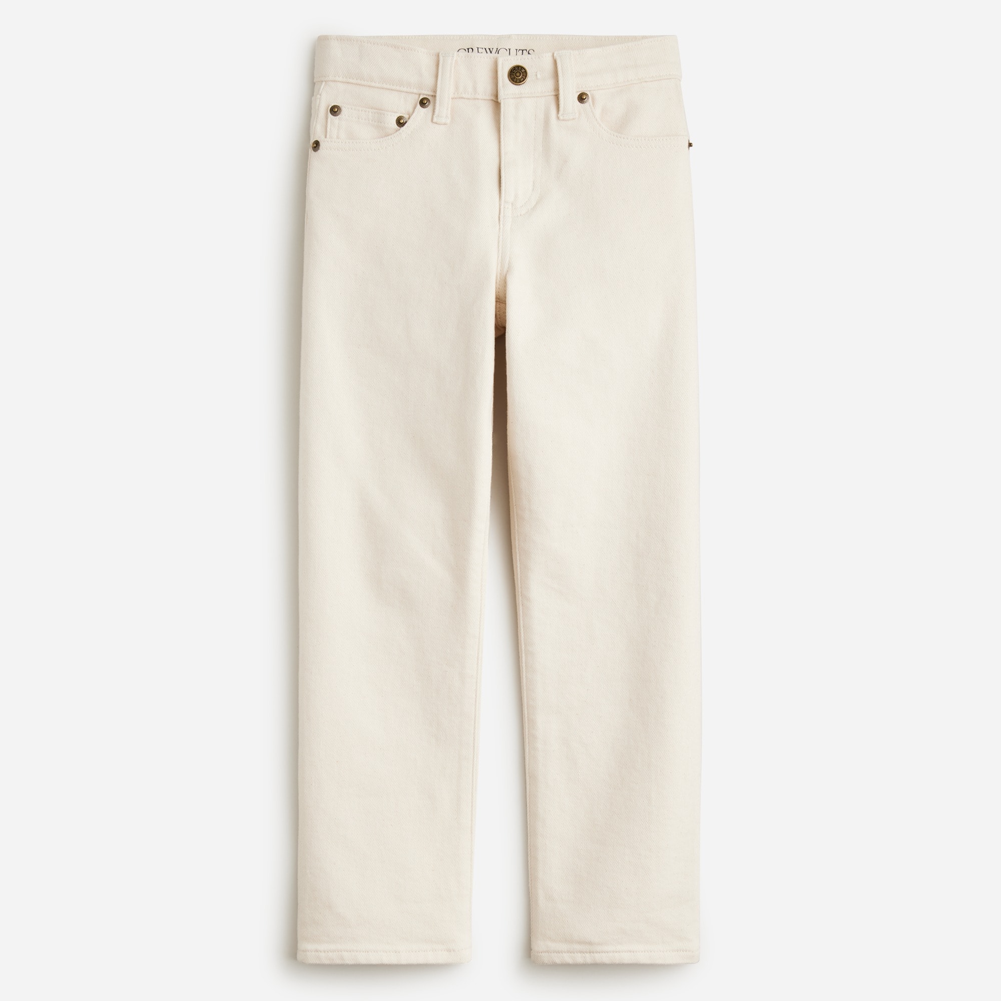 Jcrew Boys relaxed-fit stretch jean in sail wash