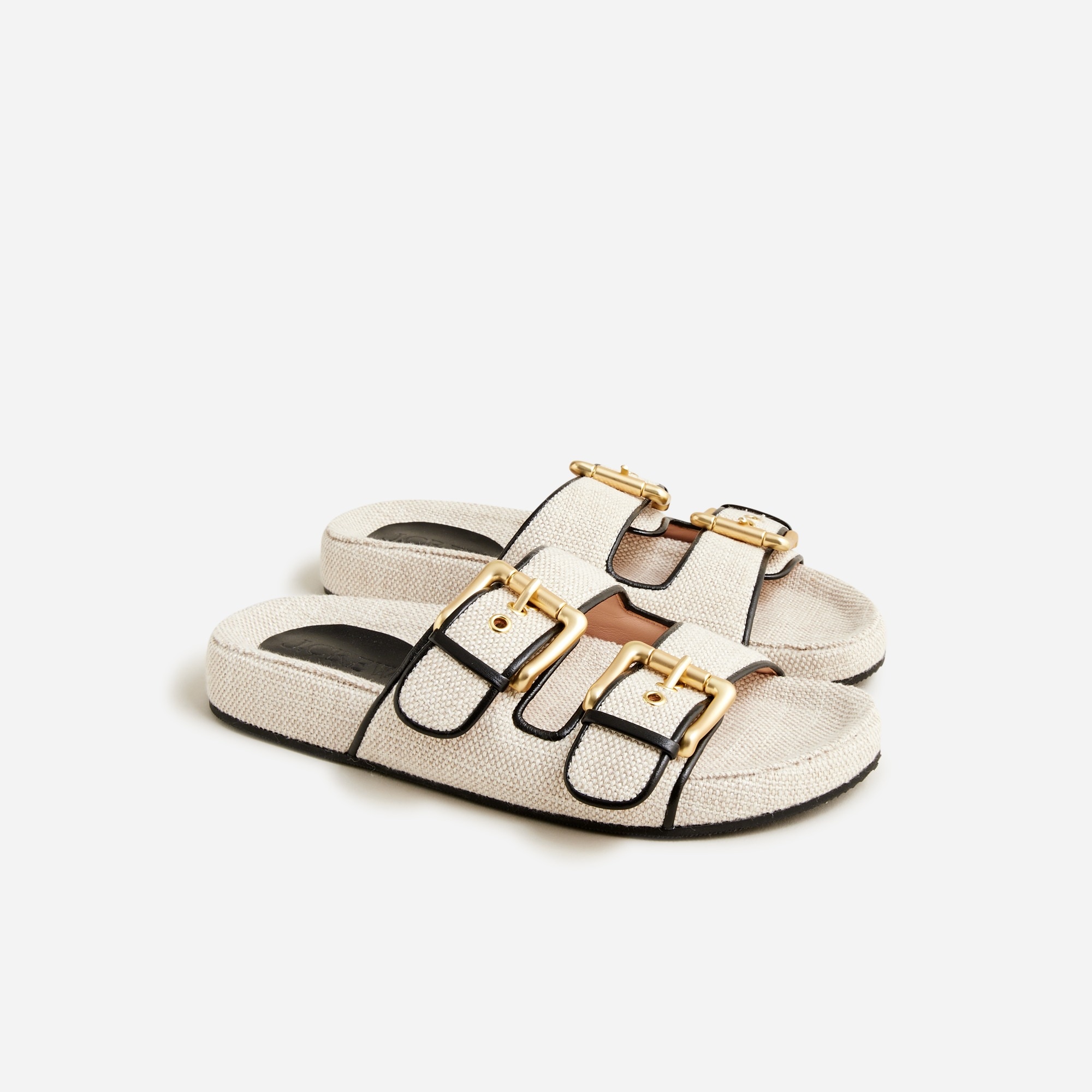 Jcrew Marlow sandals in croc-embossed leather
