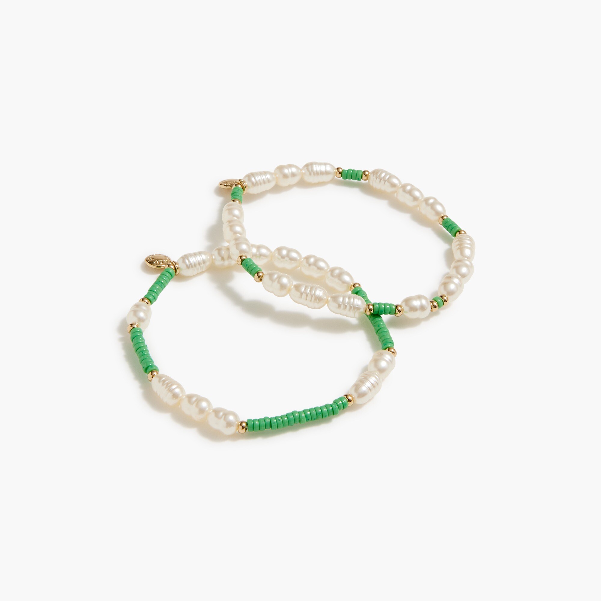 Jcrew Pearl and bead bracelets set