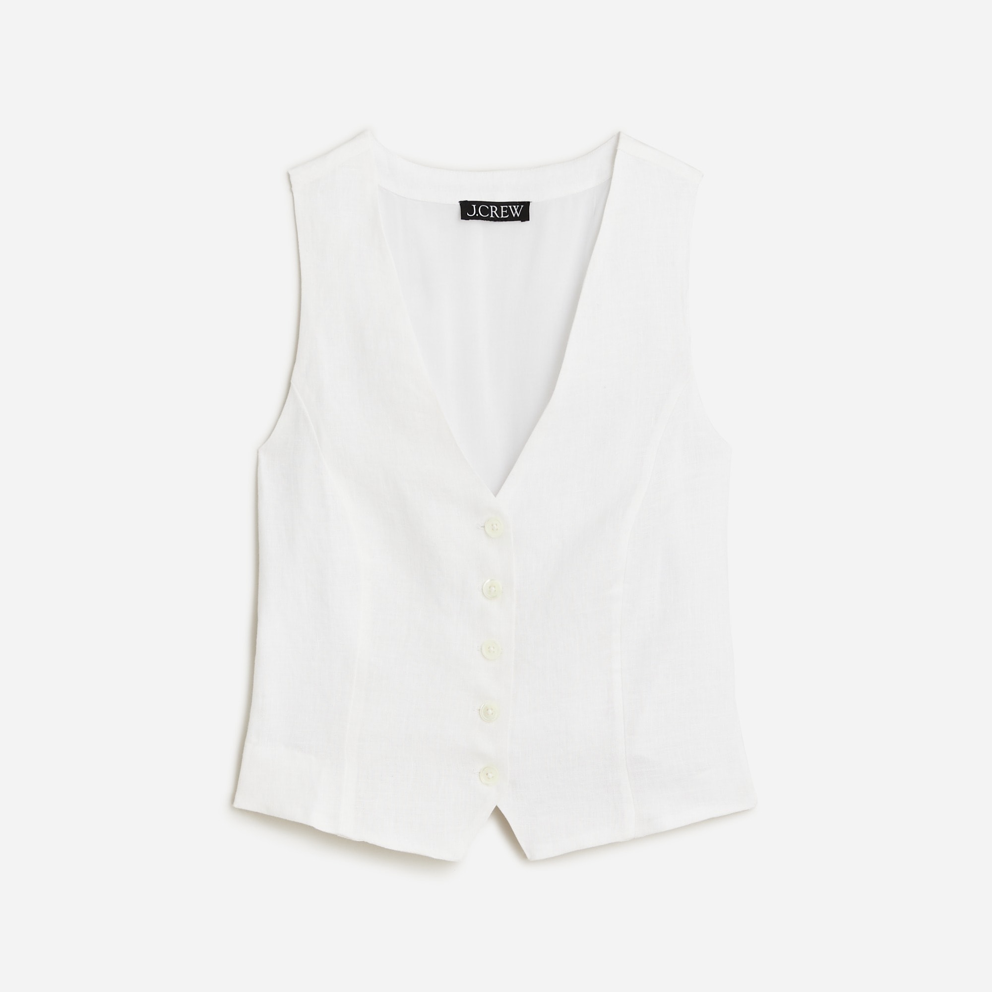 Jcrew Slim-fit linen vest