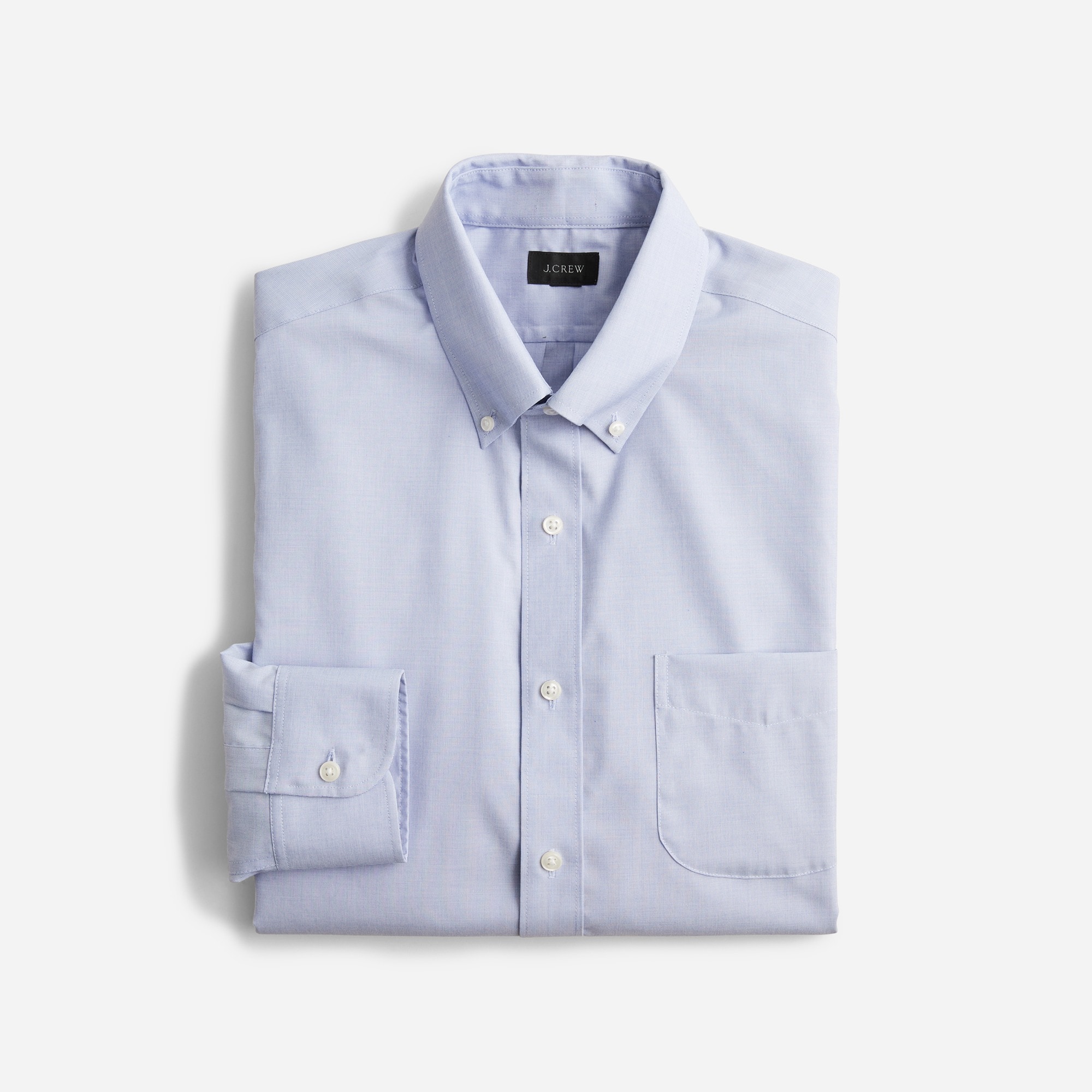 Jcrew Bowery wrinkle-free dress shirt with button-down collar