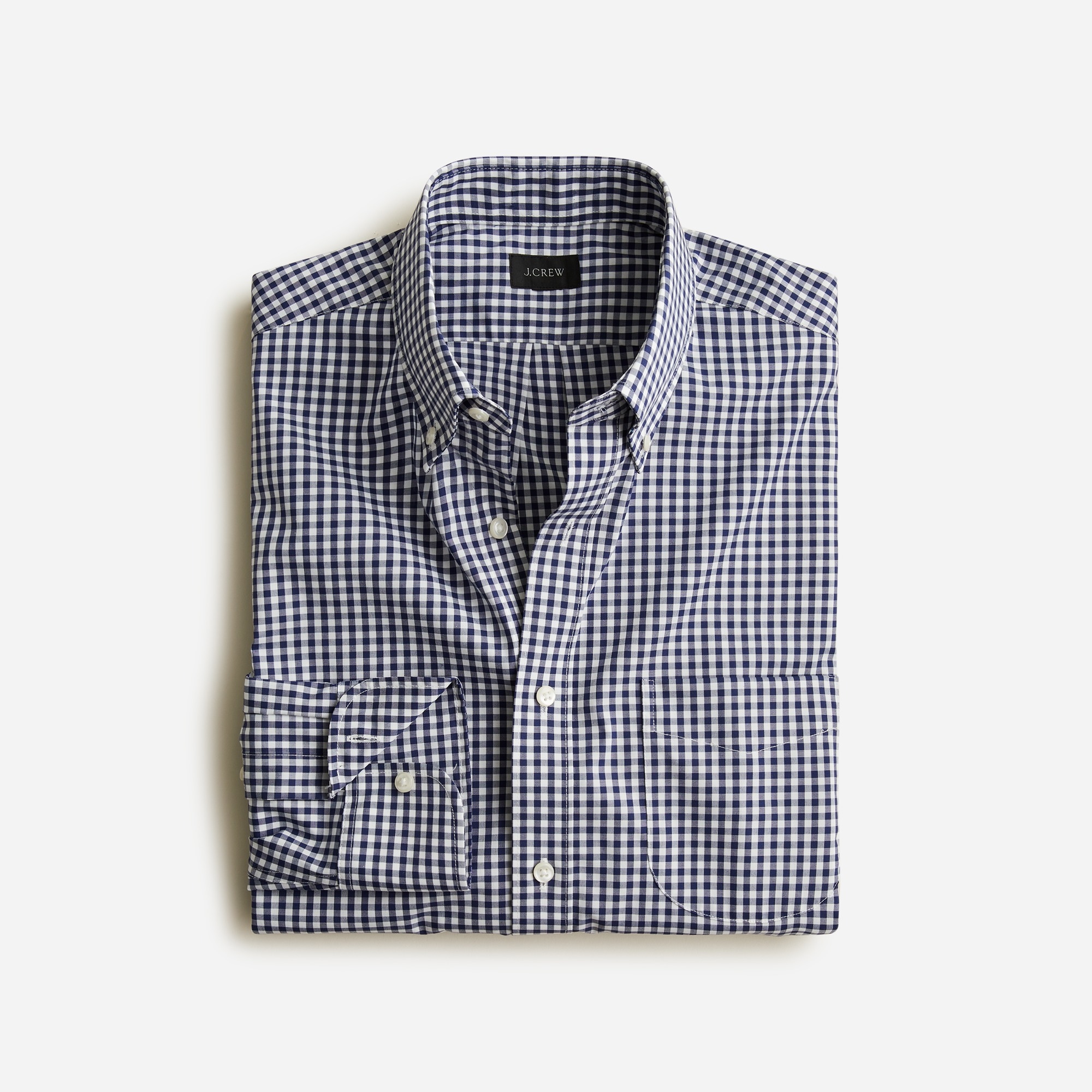 Jcrew Bowery wrinkle-free dress shirt with button-down collar