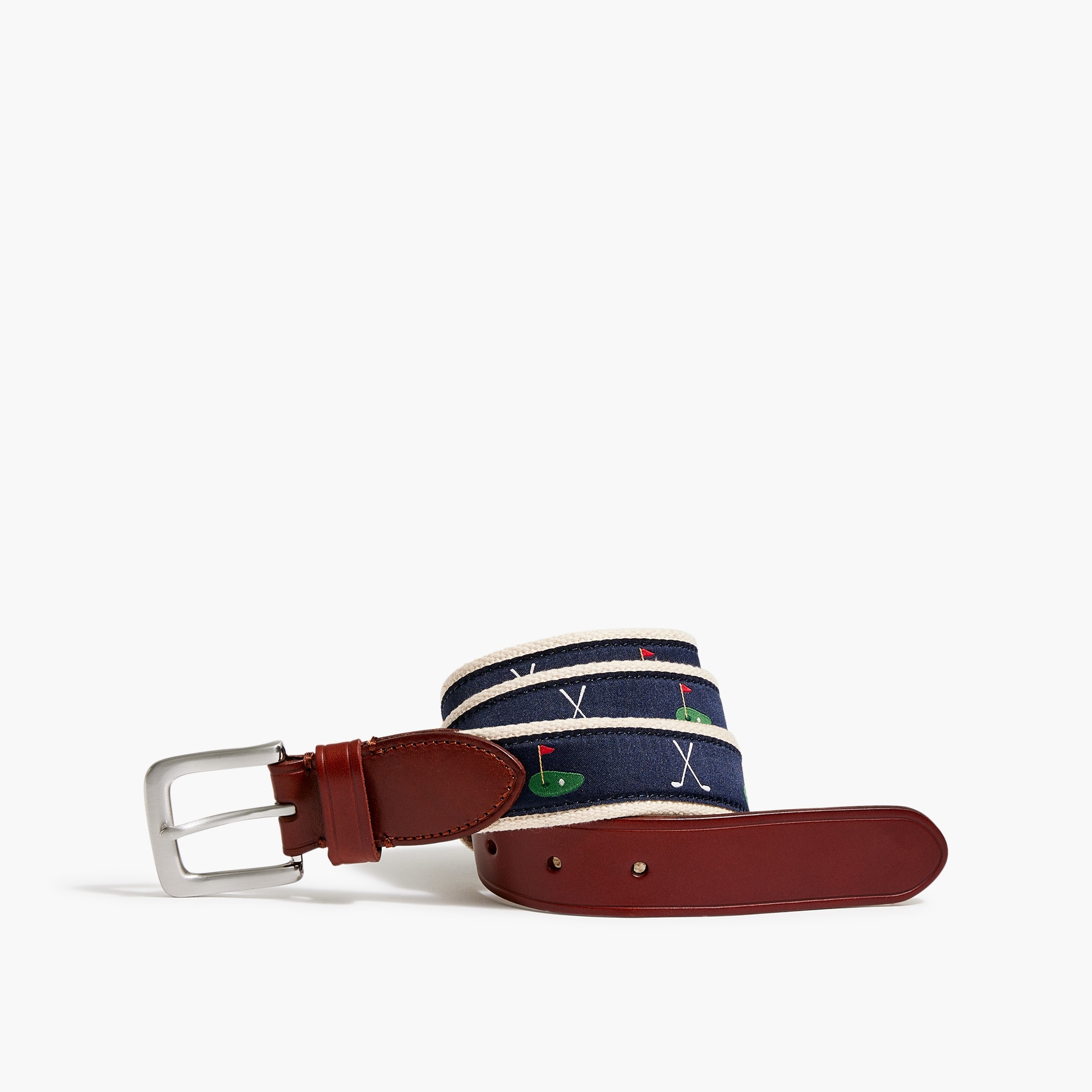 Jcrew Embroidered patterned belt