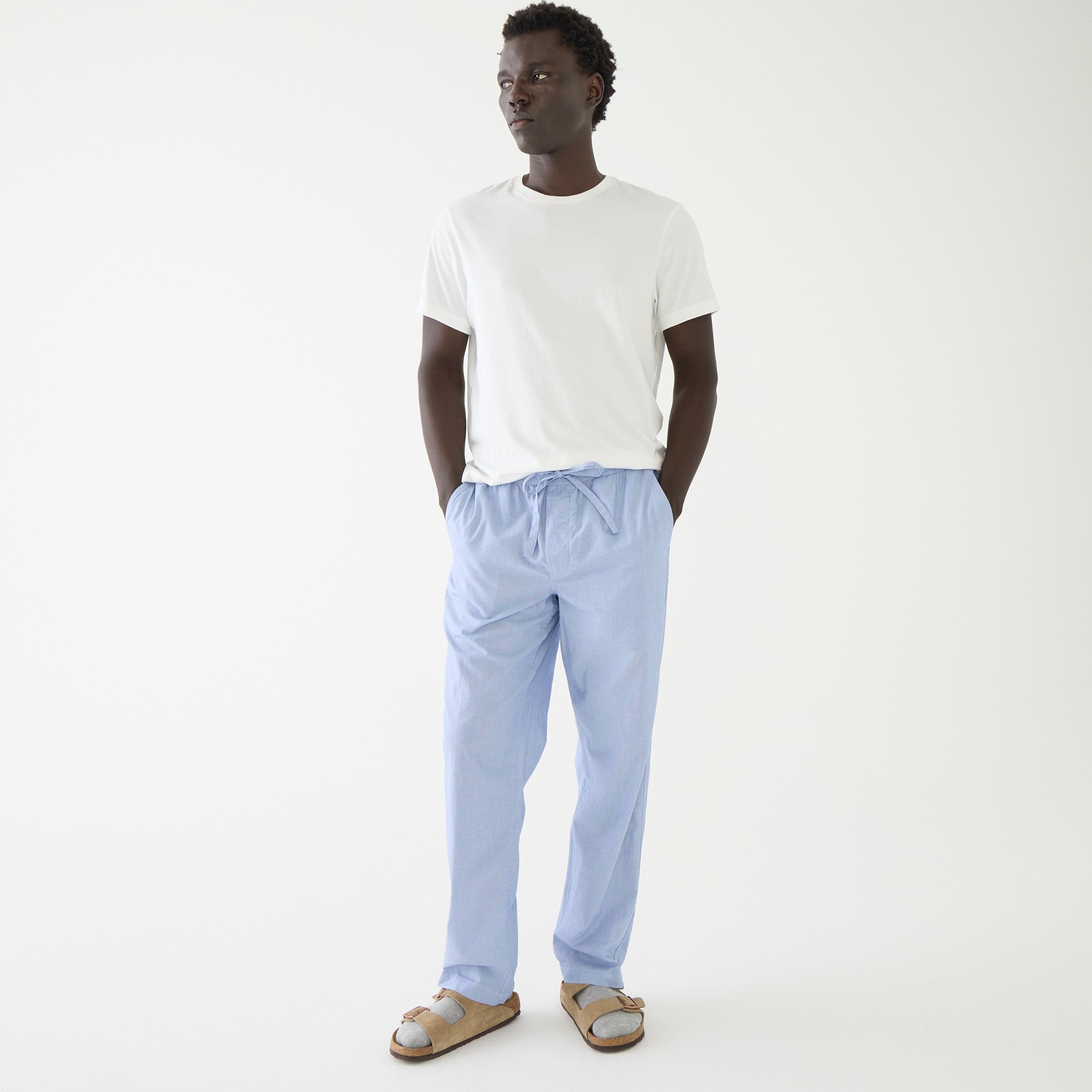 Jcrew Pajama pant in cotton poplin
