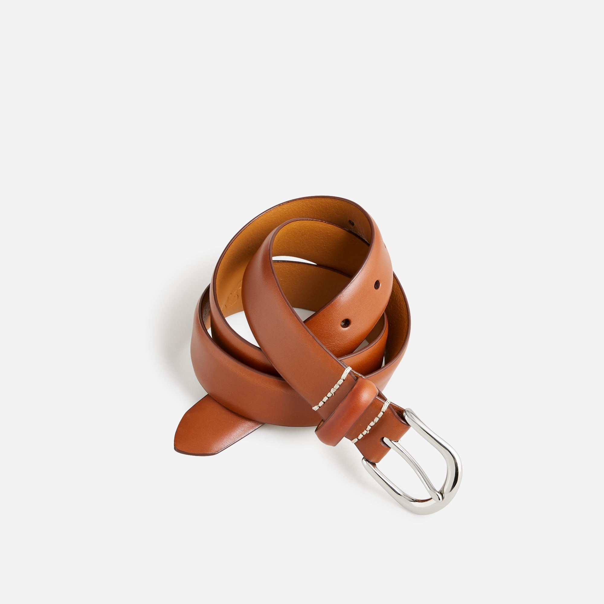 Jcrew Leather round-buckle dress belt