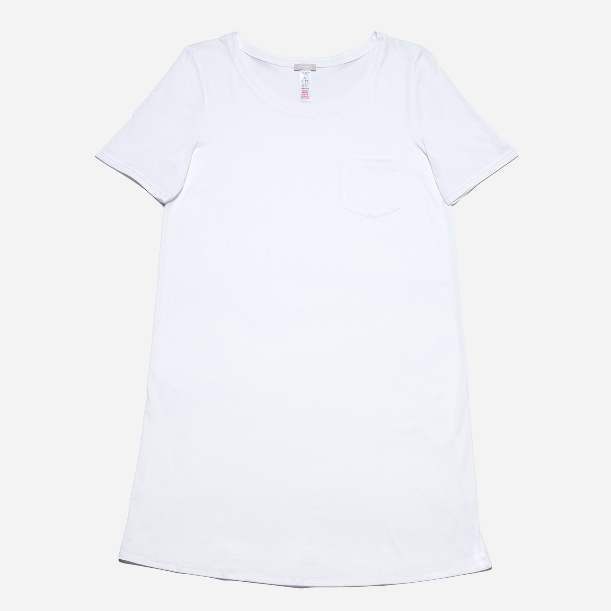 Jcrew HANRO cotton deluxe short-sleeve bigshirt