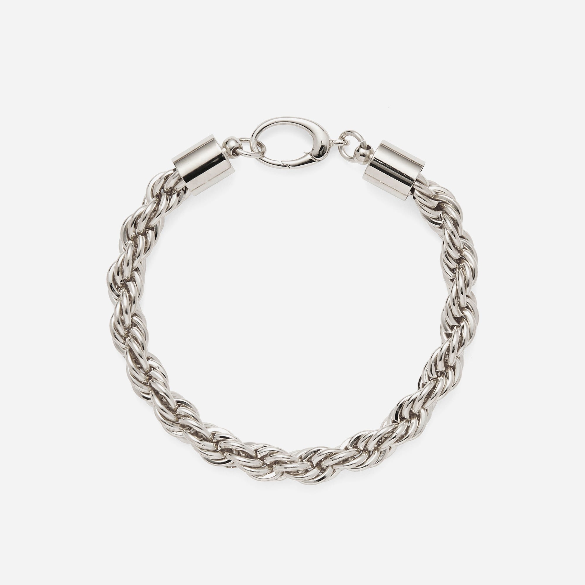 Jcrew Lady Grey XL rope chain bracelet