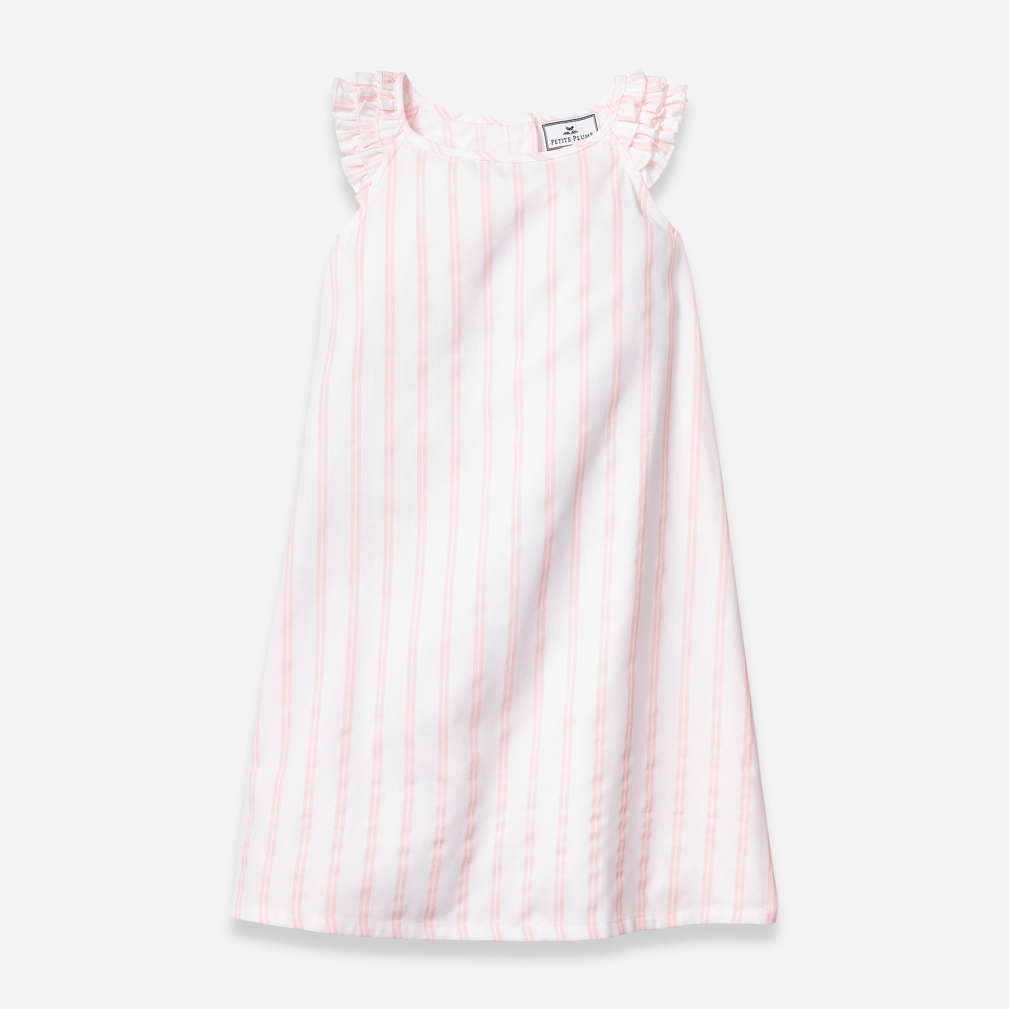 Jcrew Petite Plumeu0026trade; girls Amelie nightgown in stripe