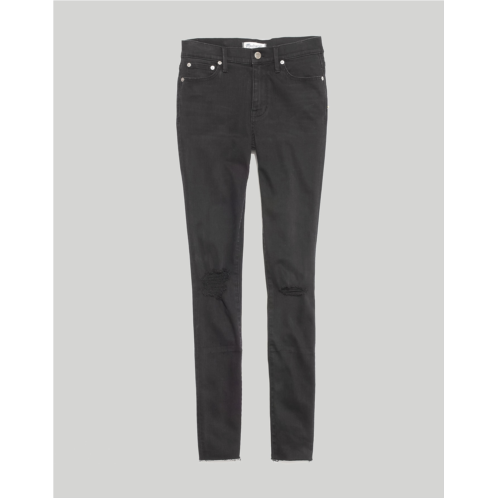 Madewell 9 Mid-Rise Skinny Jeans in Black Sea