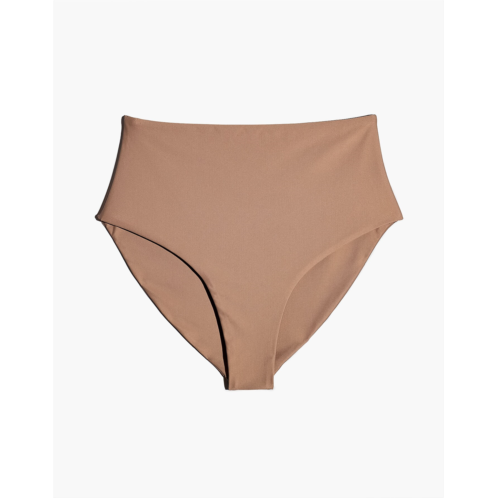 Madewell Jade Swim Bound High-Waist Bikini Bottom