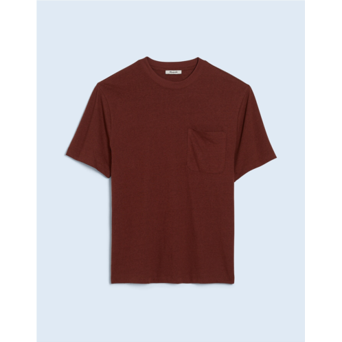 Madewell Cotton-Linen Blend Boxy Tee