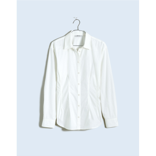 Madewell Darted Long-Sleeve Button-Up Shirt