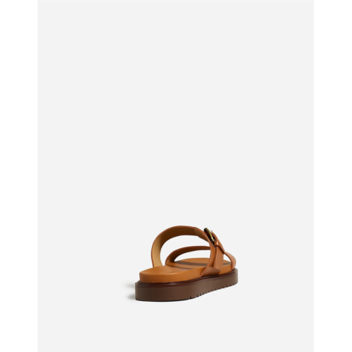Madewell The Dee Double-Strap Slide Sandal