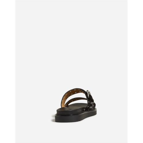 Madewell The Dee Double-Strap Slide Sandal