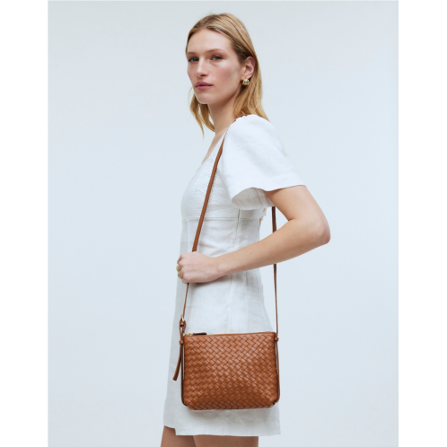 Madewell Crossbody Bag in Handwoven Leather