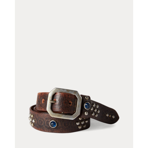 Polo Ralph Lauren Studded Leather Belt