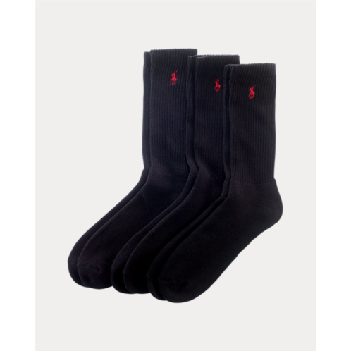 Polo Ralph Lauren Cotton-Blend Crew Sock 3-Pack