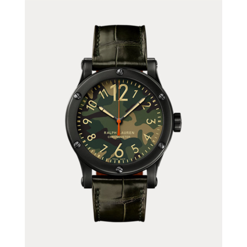Polo Ralph Lauren 39 MM Chronometer Steel Watch