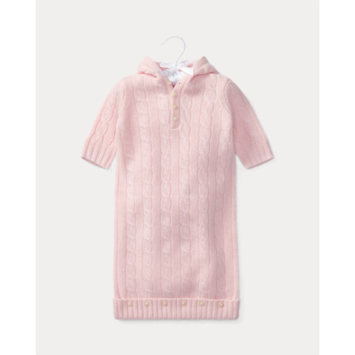 Polo Ralph Lauren Cable-Knit Cashmere Bunting