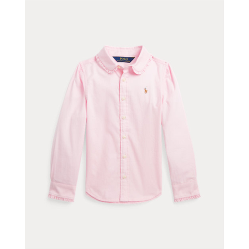 Polo Ralph Lauren Ruffled Cotton Oxford Shirt