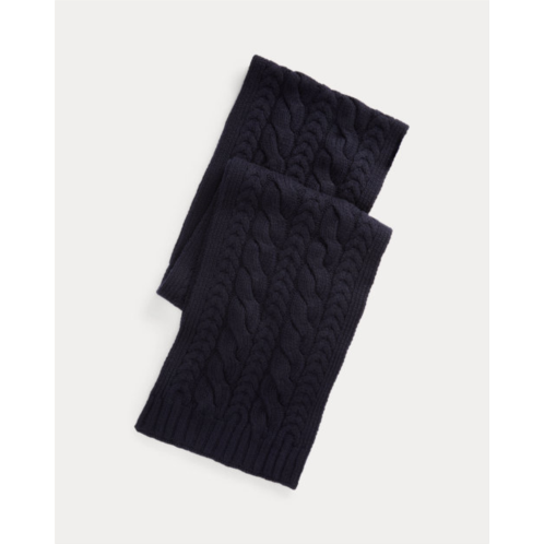 Polo Ralph Lauren Cable-Knit Cashmere Scarf