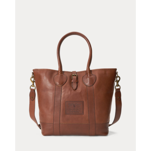 Polo Ralph Lauren Heritage Tumbled Leather Tote