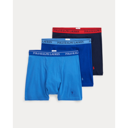Polo Ralph Lauren Cotton Wicking Boxer Brief 3-Pack