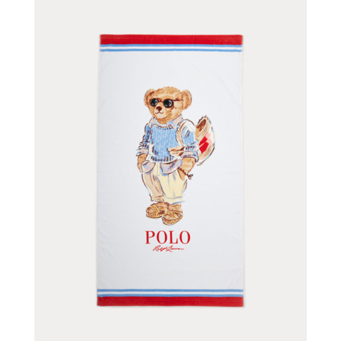 Polo Ralph Lauren Beach Girl Polo Bear Beach Towel