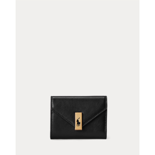 Polo Ralph Lauren Polo ID Leather Fold-Over Card Case
