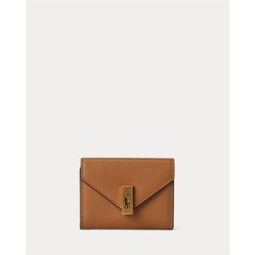 Polo Ralph Lauren Polo ID Leather Fold-Over Card Case