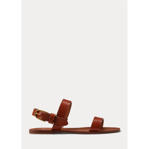 Polo Ralph Lauren Calfskin Flat Sandal