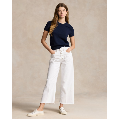 Polo Ralph Lauren High-Rise Wide-Leg Crop Jean