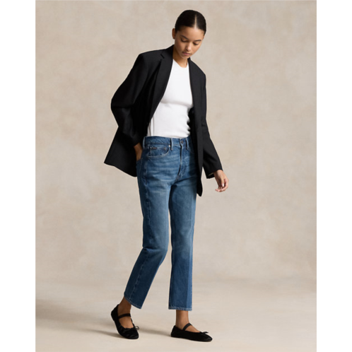 Polo Ralph Lauren High-Rise Relaxed Straight Crop Jean