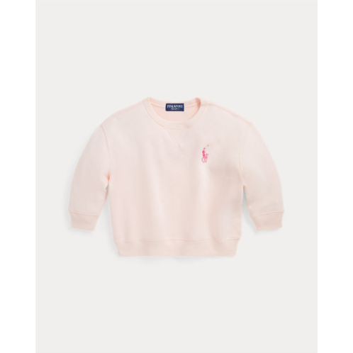 Polo Ralph Lauren Pink Pony Fleece Sweatshirt