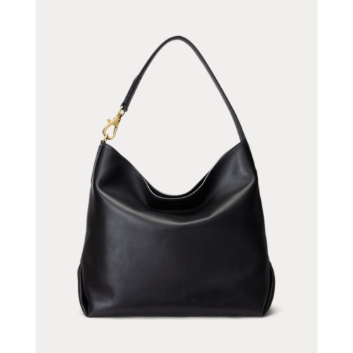 Polo Ralph Lauren Leather Large Kassie Shoulder Bag