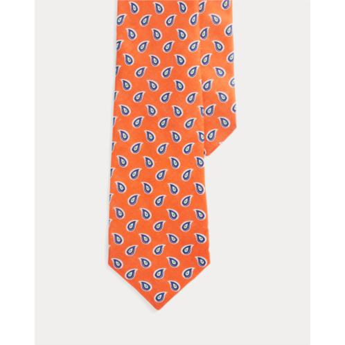 Polo Ralph Lauren Pine-Print Linen Tie