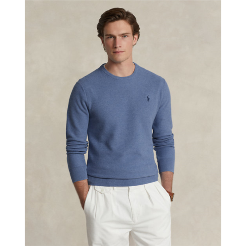 Polo Ralph Lauren Textured Cotton Crewneck Sweater